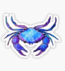 Blue Crab Sticker