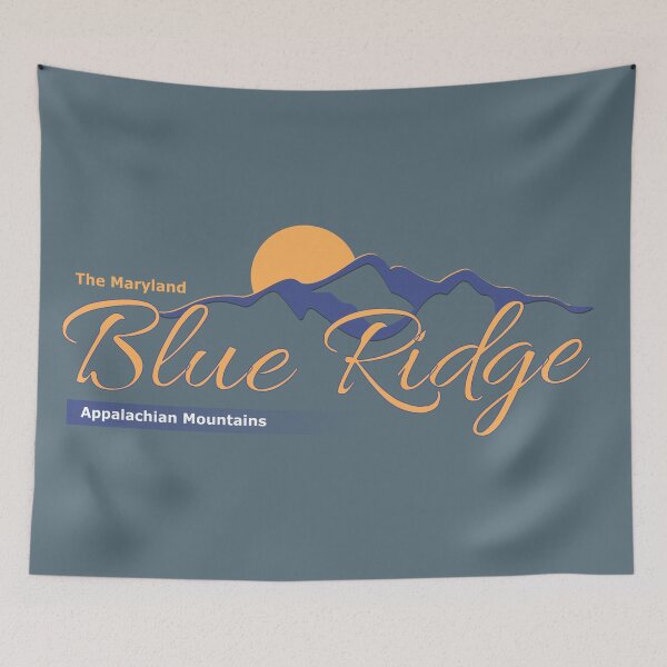 Item preview, The Maryland Blue Ridge Mountains (gold) designed and sold by Jeremy Lee.