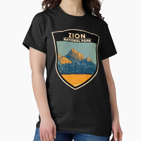 Vista previa del artículo con la obra «Parque Nacional Zion Utah La insignia del vigilante», diseñado y vendido por KrisSidDesigns.