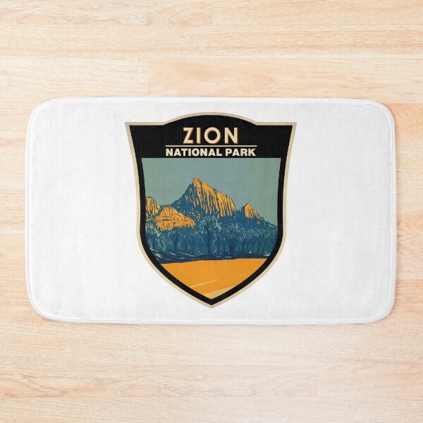 Item preview, Zion National Park Utah The Watchman Badge designed and sold by KrisSidDesigns.