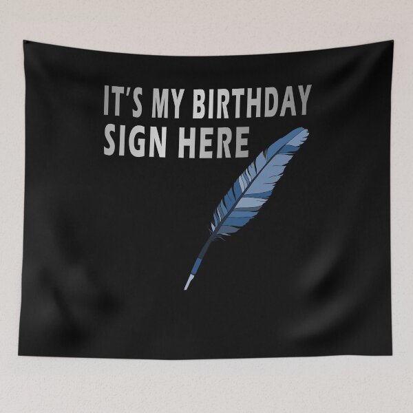 Item preview, Sign Here Birthday Gift Party Ice Breaker For Men Women Funny Gift Idea designed and sold by Countrysmart.