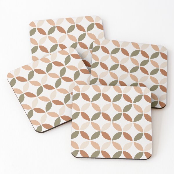 Item preview, Vintage Geometric in Earth Tones designed and sold by Quick Brown Fox Canada.