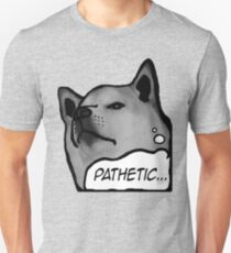 Shiba Inu - "Pathetic..." Slim Fit T-Shirt