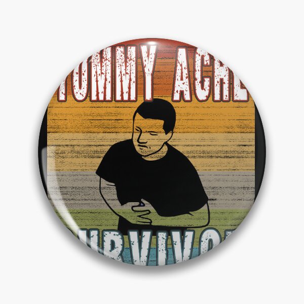 Item preview, Vintage Tummy Ache Survivor Stomachache Ibs Funny Men Women designed and sold by Countrysmart.