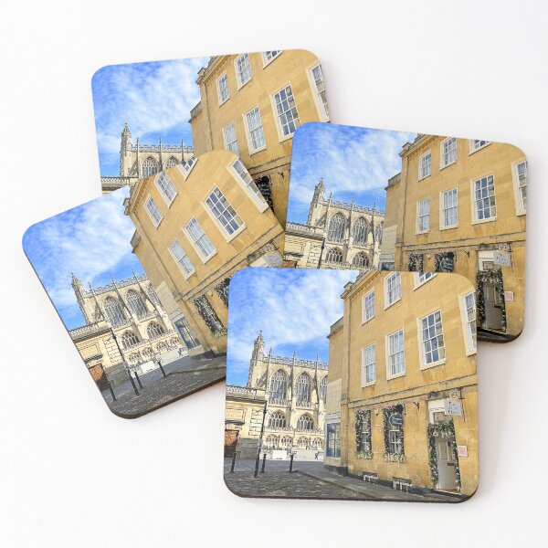Item preview, Bath Abbey and Side Street designed and sold by Graz-Photos.