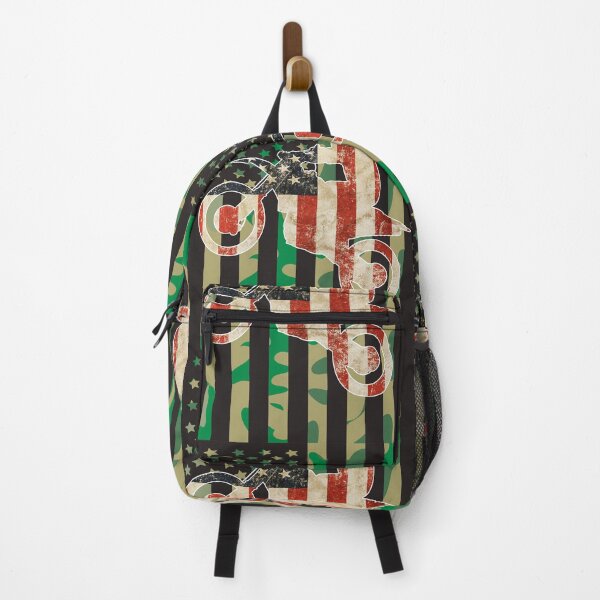 Item preview,   American camo flag,motocross rider designed and sold by erozzz.