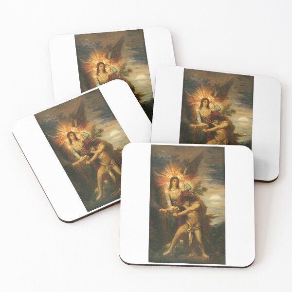 Item preview, Jacob And The Angel  Gustave Moreau  designed and sold by TeeARTHY.