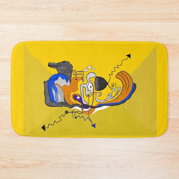 Item preview, Abstraction on the topic of the proximity of man and nature designed and sold by Yulia Kozhevnikov.