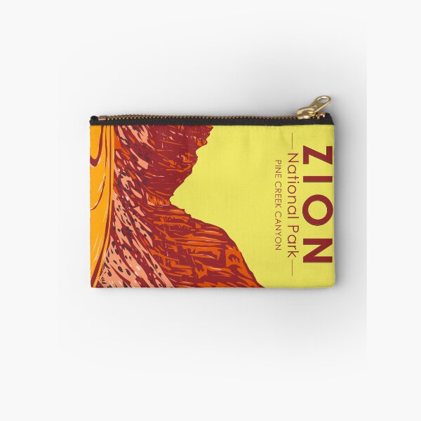 Item preview, Zion National Park Utah Pine Creek Canyon Vintage designed and sold by KrisSidDesigns.