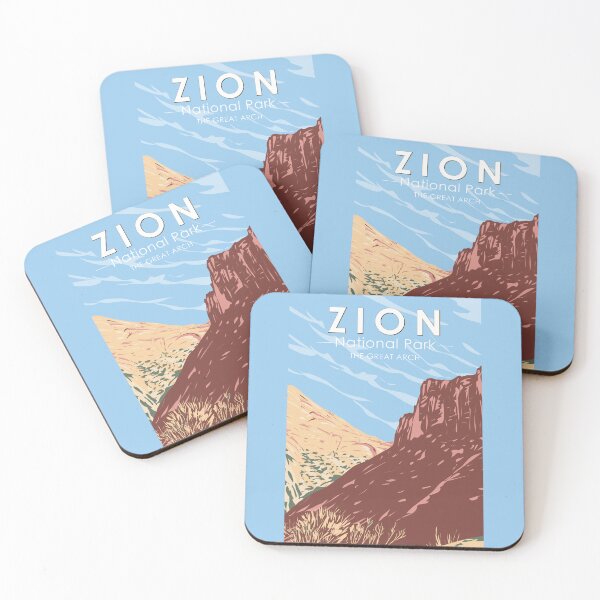 Item preview, Zion National Park Utah The Great Arch 2 Vintage designed and sold by KrisSidDesigns.