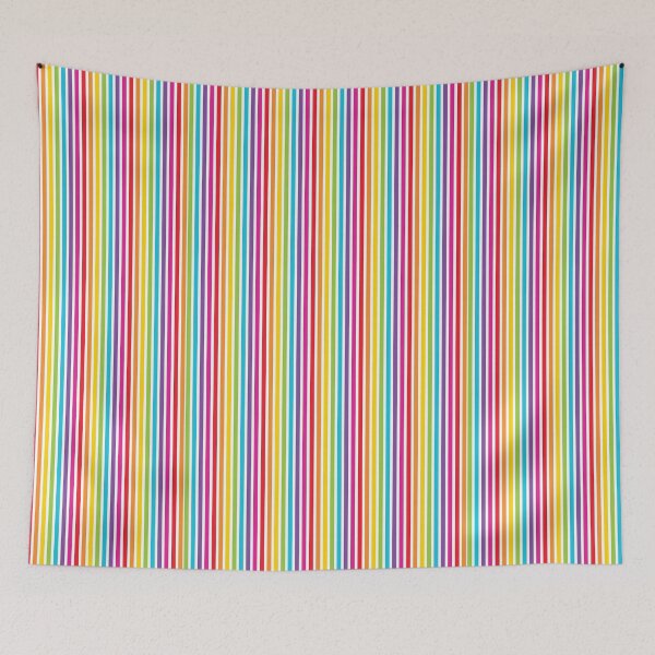 Aperçu de l'œuvre Rayures verticales multicolores créée et vendue par Lezbo1986.