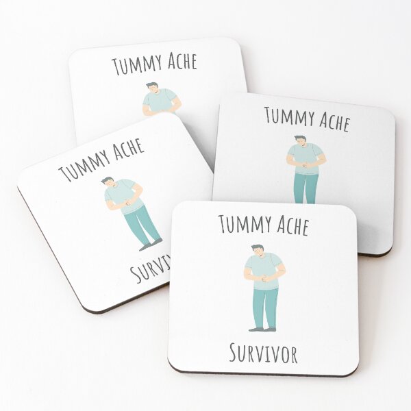 Item preview, Tummy ache survivor funny shirt designed and sold by Emperors-Shop.