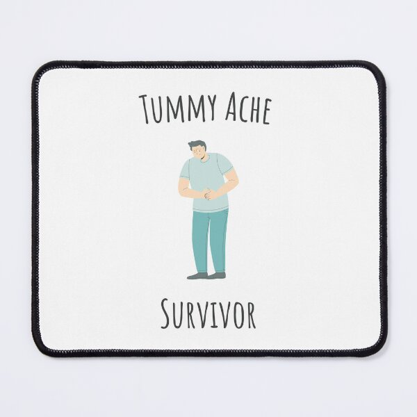 Item preview, Tummy ache survivor funny shirt designed and sold by Emperors-Shop.