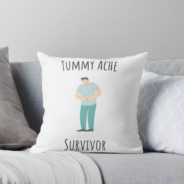 Item preview, Tummy ache survivor funny shirt designed and sold by Emperors-Shop.