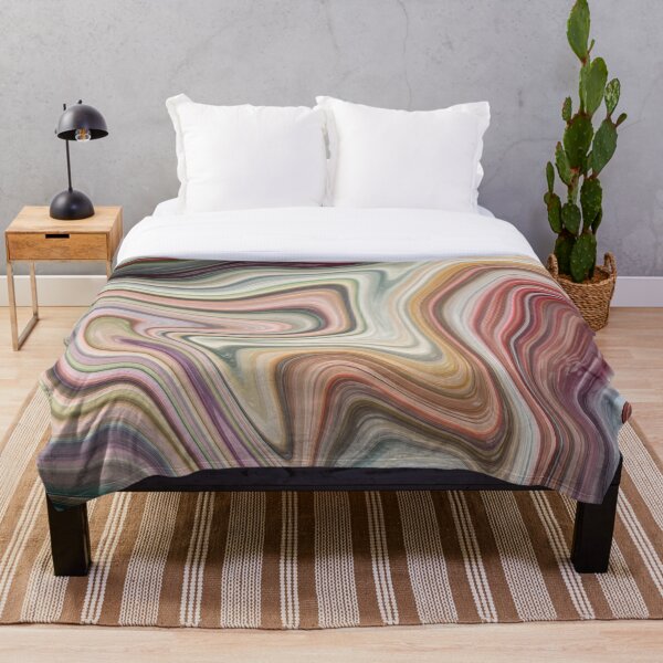 Aperçu de l'œuvre Peinture marbrée liquide Trippy créée et vendue par TeeBeesDesign.