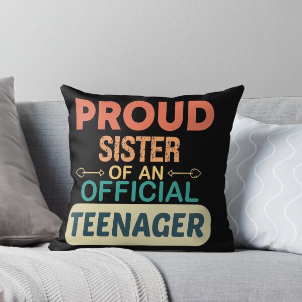 Item preview, Hermana orgullosa de un adolescente oficial, regalo de hermana adolescente designed and sold by Designista436.