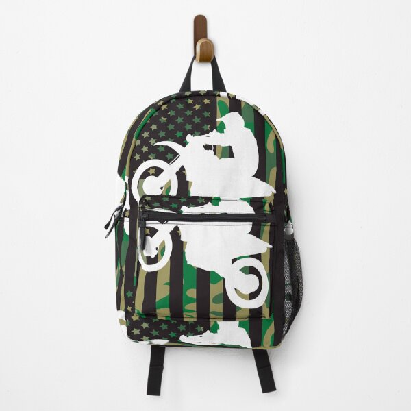 Item preview,    American camouflage  flag,motocross rider designed and sold by erozzz.