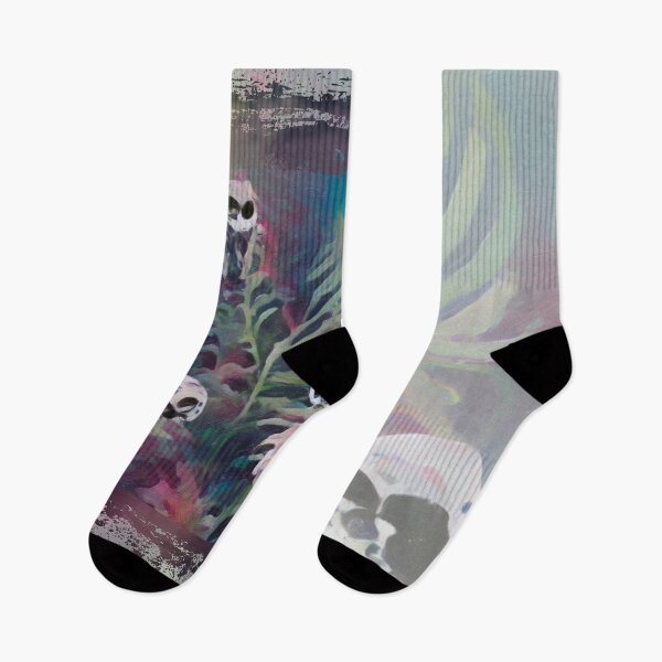 Item preview, Abstract Strange Flowers designed and sold by tabemisa.