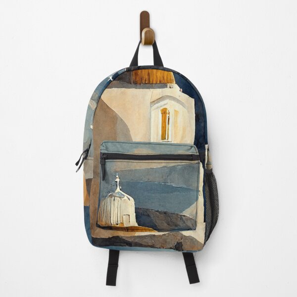 Item preview, Santorini Watercolor designed and sold by deificusArt.