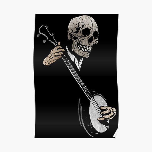 Skullboys' Banjo Blues Poster
