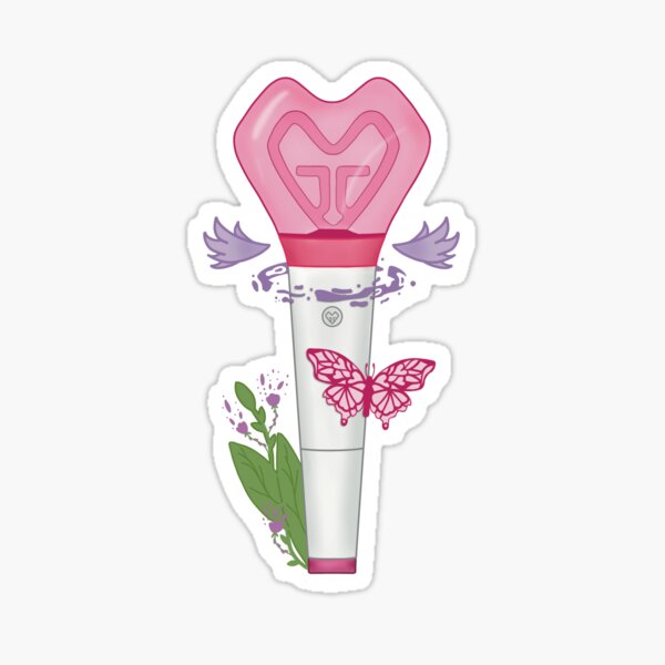 Twice Lightstick Sticker for Sale by starrynightsart