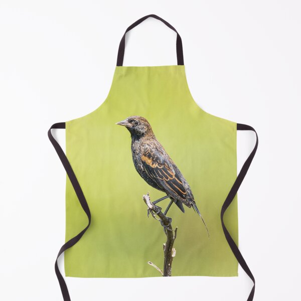 Item preview, Funny female Red Winged Blackbird in a field designed and sold by BestTshirtArt.