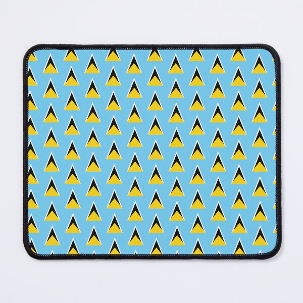Item preview, St Lucia National Flag designed and sold by IdentiTee Studios.