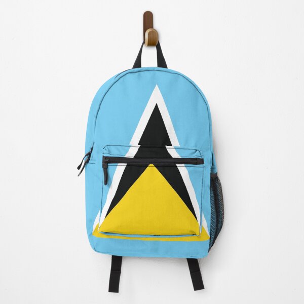 Item preview, St Lucia National Flag designed and sold by IdentiTee Studios.