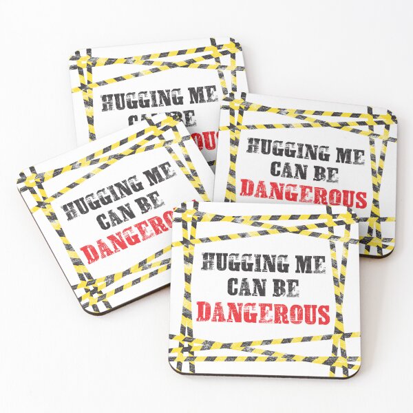 Item preview, Hugging Me Can Be Dangerous designed and sold by JenTrinhArt.