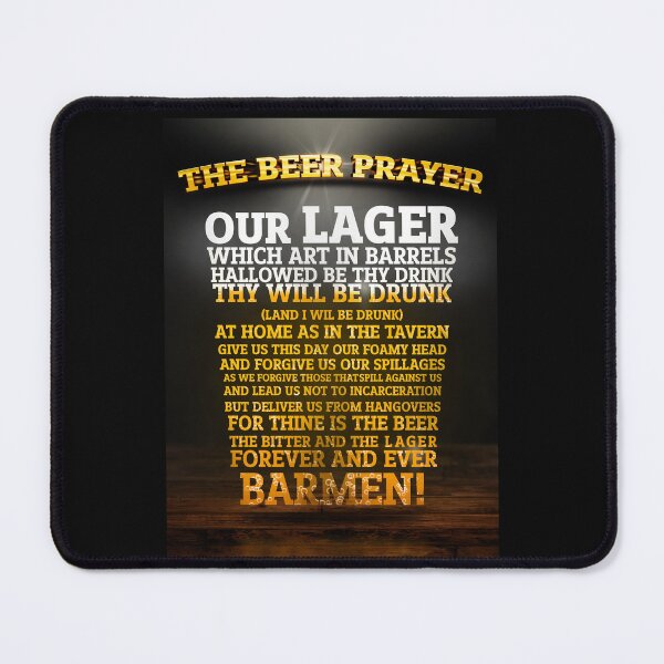Item preview, The Beer Prayer designed and sold by brunoevt.