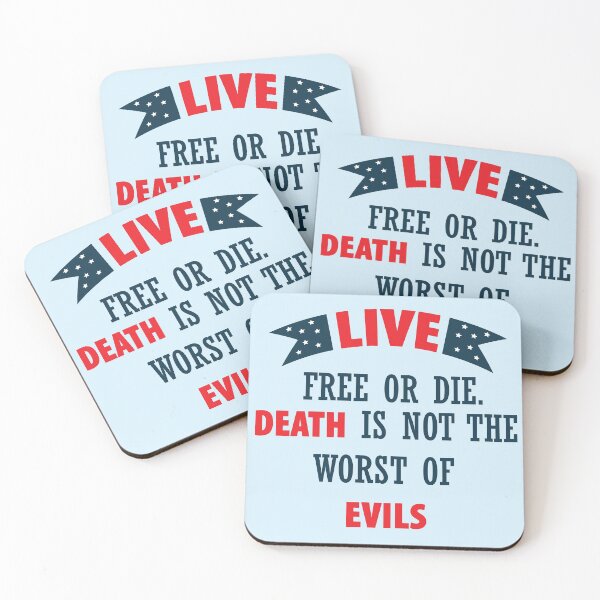 Item preview, Free or die - Death is not the worst of Evil - Patriot Day - September 11 designed and sold by thewishdesigns.