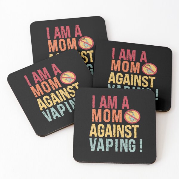 Item preview, I AM A MOM AGAINST VAPING,vintage no smoking vape designed and sold by melania-shop.