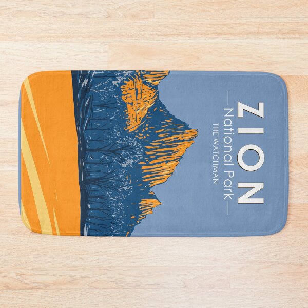 Item preview, Zion National Park Utah The Watchman Vintage designed and sold by KrisSidDesigns.