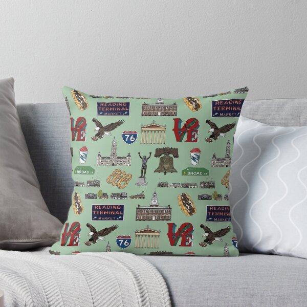 Item preview, Philly Pattern - Green designed and sold by Elizabeth Weglein.