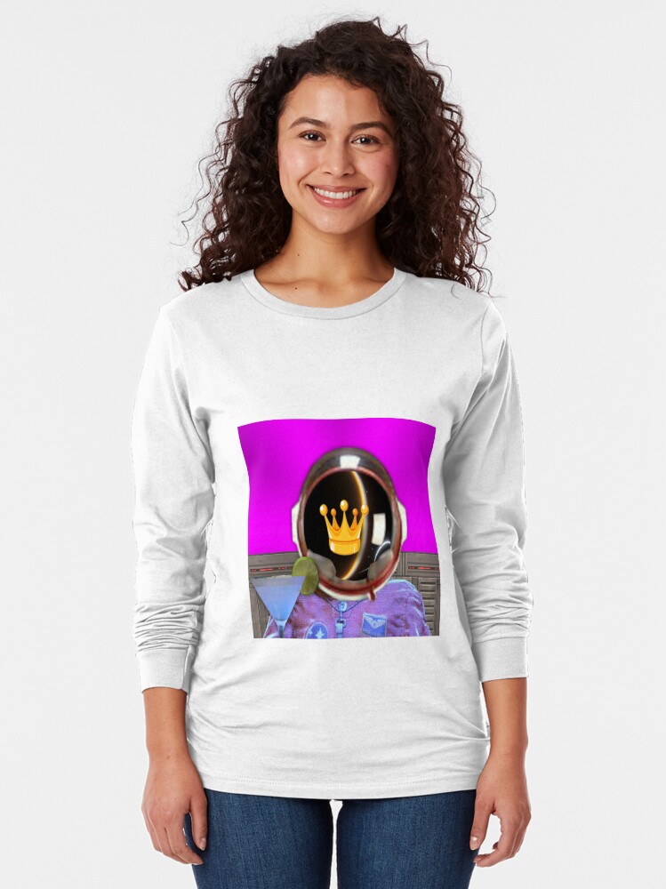 Thumbnail 2 of 5, Long Sleeve T-Shirt, Spacebar Speakeasy #3 designed and sold by zuckervati.