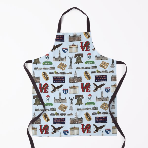 Item preview, Philly Pattern - Light Blue designed and sold by Elizabeth Weglein.
