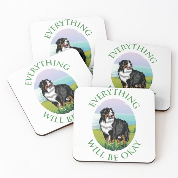Item preview, Everything Will Be Okay Dog Design designed and sold by zoripet Store.