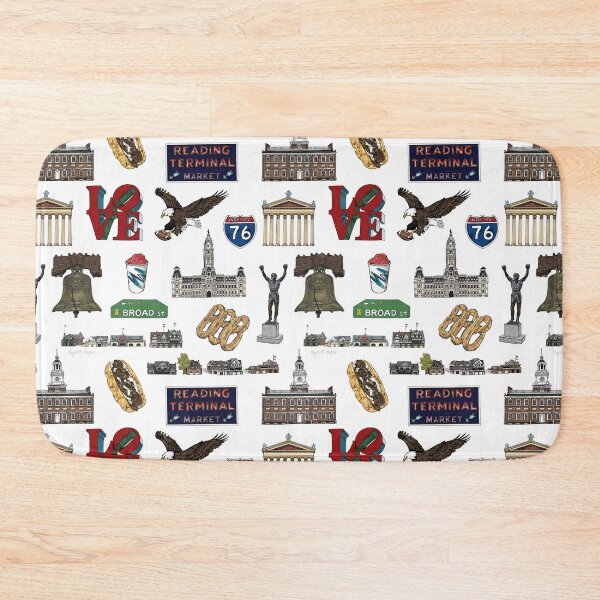 Item preview, Philly Pattern - White designed and sold by Elizabeth Weglein.