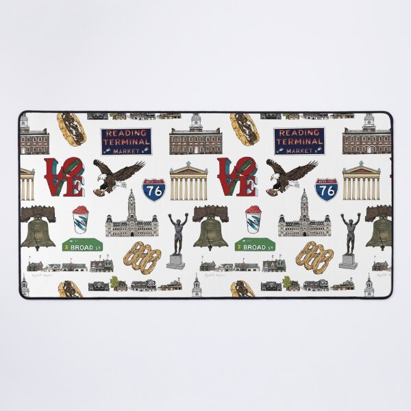 Item preview, Philly Pattern - White designed and sold by Elizabeth Weglein.