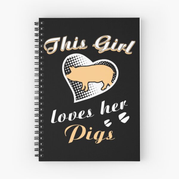 Item preview, Pig - this girl loves her pigs designed and sold by LinkeyThow.