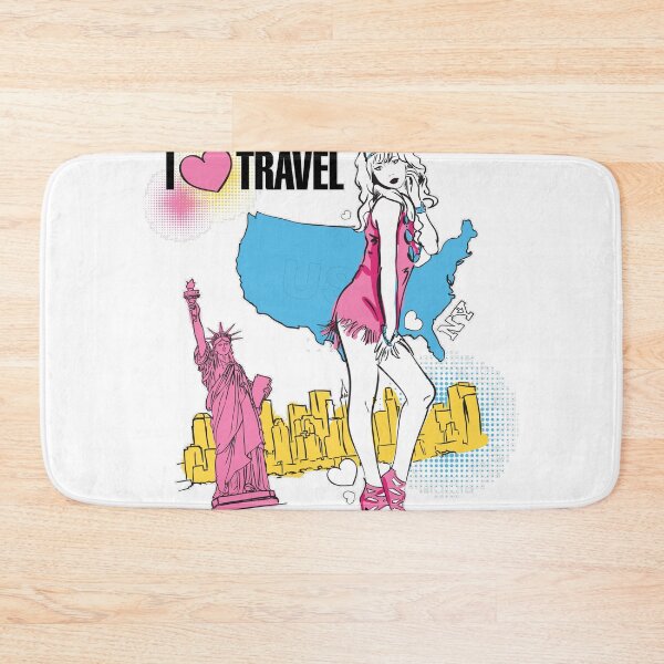 Item preview, i love travel designed and sold by aissadjoudi.
