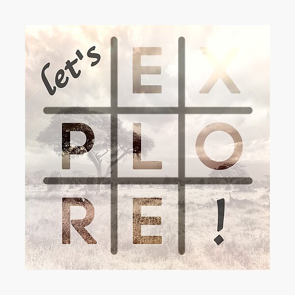 Item preview, Let's Explore! designed and sold by shellysom1991.