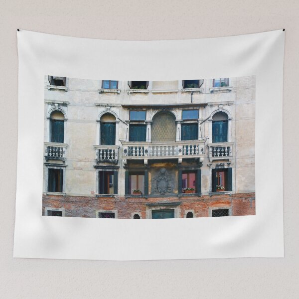 Item preview, Detailed classical Italian building facade designed and sold by oanaunciuleanu.