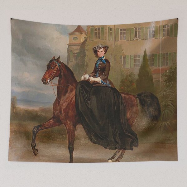 Item preview, Empress Elisabeth on horseback designed and sold by Vintage Designs +.