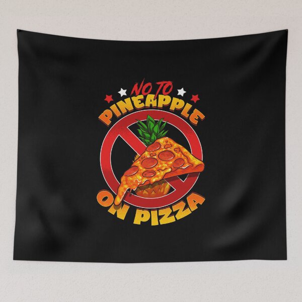 Item preview, No To Pineapple On Pizza Funny Food Fan Anti Hawaiian Pizza designed and sold by Andy8891.