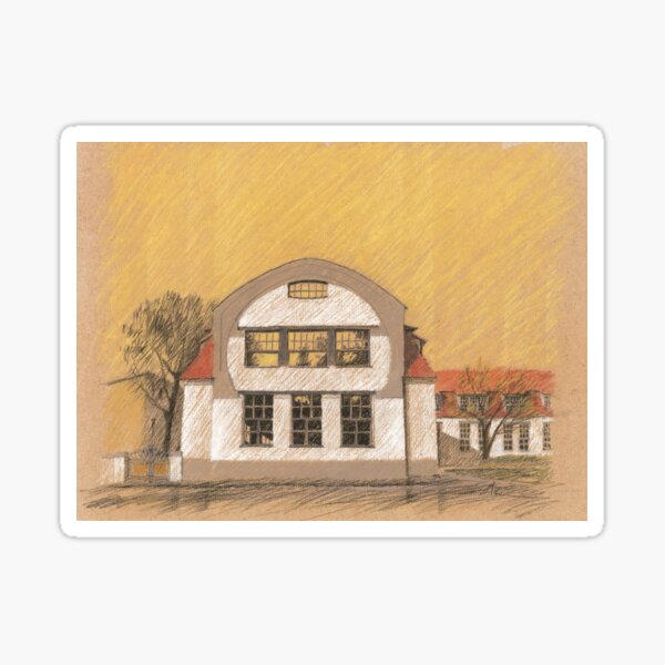 Van de Velde - Bauhaus-University in Weimar Sticker