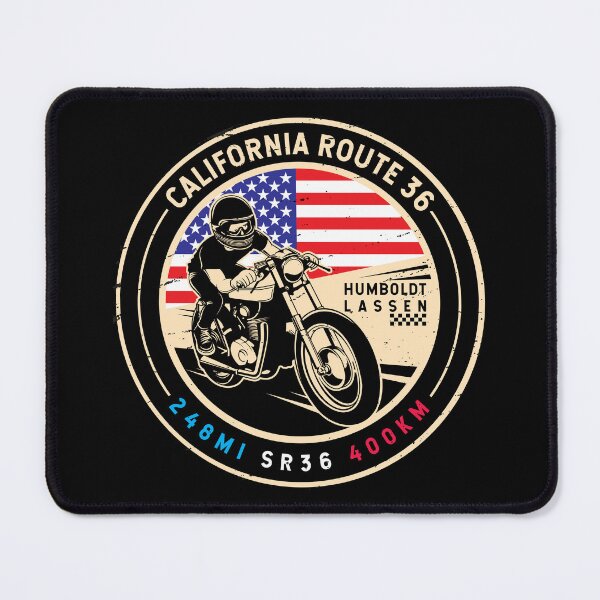 Item preview, California Route 36 | California | Motorcycle designed and sold by KrisSidDesigns.