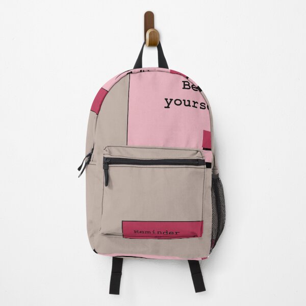 Item preview, Reminder: Be kind to yourself today | Beige & Pink designed and sold by The Haus Shop.