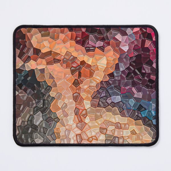 Item preview, Lava Flow Low Poly Marble Mosaic designed and sold by TeeBeesDesign.