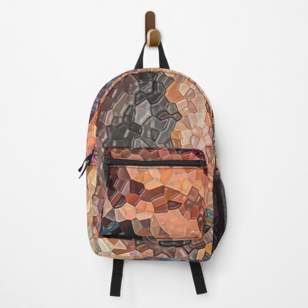 Item preview, Lava Flow Low Poly Marble Mosaic designed and sold by TeeBeesDesign.